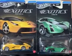 日本未発売 ホットウィール フェラーリ＋チンガー21C 2台セット ミニカー
