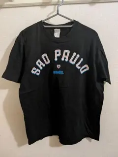 SAO PAULO BRASIL Tシャツ ブラック US古着