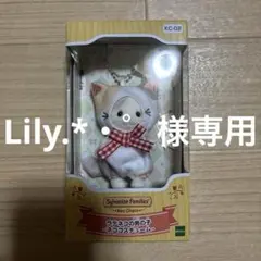 【Lily.*・゜様専用】新品シルバニアファミリー　ラテネコの男の子