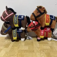 サラコレ OKぬいぐるみ８ 全種4体セット ウインバリアシオン シュヴァルグラン サラコレ OKぬいぐるみ8 全種4体セット ウインバリアシオン