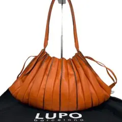【美品】LUPO  バルセロナ アバニコ バッグ フLUPO 巾着 2way LUPO barcelona ルポ バルセロナ アバニコフリル 本革 巾着 バッグ