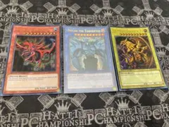 遊戯王 三幻神 ウルトラレアセット　英語版