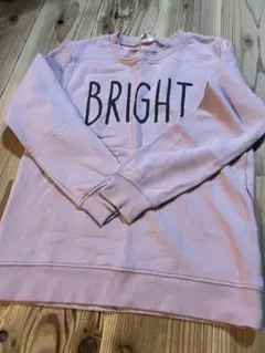 devirock BRIGHT トレーナー 140 ピンク　裏起毛