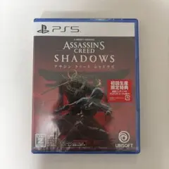 【新品未開封】 PS5 アサシンクリード シャドウズ スタンダードエディション