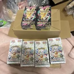 テラスタルフェスex MEGAドリームex BOXシュリンク付き　6BOXセット