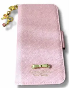 サマンサタバサ スマホ手帳型ケース ピンク iPhone7/8/SE