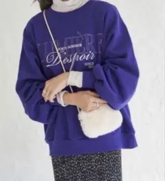 ROPÉ PICNIC R 裏起毛刺繍ロゴBIGスウェットのサムネイル