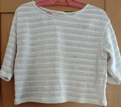 C.O.L.Z.Aコルザ 透け感ニットトップス M サイズ