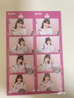 日プ女子 HMV museum 入場特典 中森美琴 ポストカード