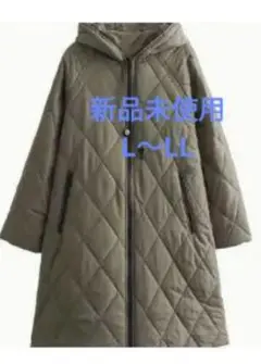 キルティングジャケット カーキ