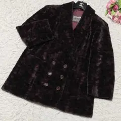 2.8万円代からお値下げ☆EMBA エンバ ブラックグラマ ミンク ジャケット 2.8万円代からお値下げ☆EMBA エンバ ブラックグラマ ミンク