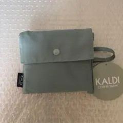 販売終了品　KALDI エコバッグ セージグリーンのサムネイル
