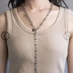 ヒュニンカイ ネックレス RING NECKLACE TXT - メルカリ