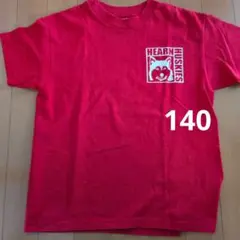 Hanes　古着屋さんＴシャツ　赤色　140のサムネイル
