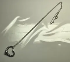 ティファニー　シルバー925 オープンハートネックレス