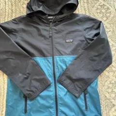 patagonia フード付きジャケット Mサイズ 黒・青