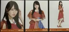 乃木坂46 賀喜遥香 生写真 11thBDライブ期別衣装 3種コンプ