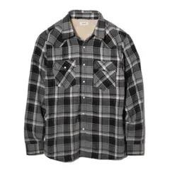 裏ボアネルシャツ★L チェック ネル81013 COLOR-B