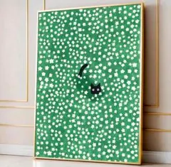 猫 北欧 ミッドセンチュリー インテリア ポスター キャンバス 0006