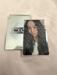 TWICE POPUP ポップアップ 特典トレカ　チェヨン