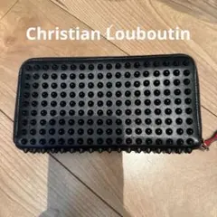 Christian Louboutin 長財布 スタッズ ブラックのサムネイル