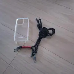 topologie ナイロン製スマホショルダーストラップ 黒