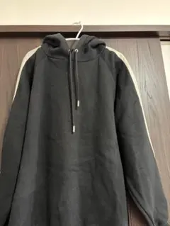 radyサイドライン パーカー ブラック