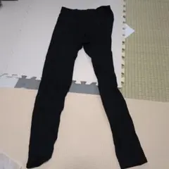 H398 HEATTECH 超極暖　ブラックレギンス　Mサイズ