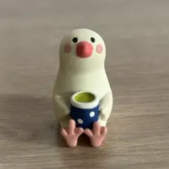 デコレ　コンコンブル　日本茶文鳥