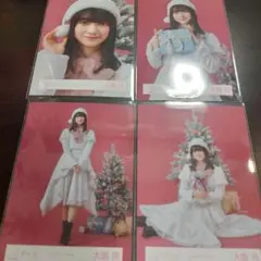 櫻坂46 大園玲 生写真 2025年 サンタ衣装 コンプ