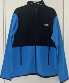 [新品!]ザノースフェイス フリースジャケットM(クリアレイクブルー、黒)