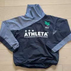 アスレタ ハイネックウィンドブレーカー ジュニア130　裏地付き　防寒