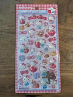 【正規品・未開封】ボンボンドロップシール ハローキティ 赤 サンリオ ぷっくり