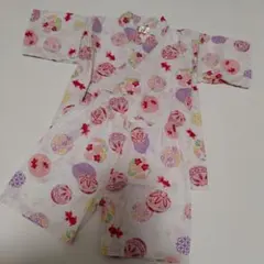 金魚柄 甚平 110cm　しまむら