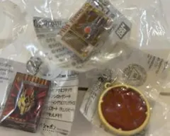 仮面ライダー　めじるしアクセサリー　オーメダル　ラウズカード　アドベントカード