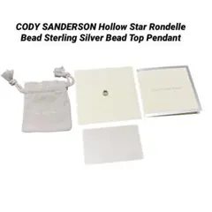 コディサンダーソン HOLLOW STAR RONDELLE BEAD ビーズのサムネイル
