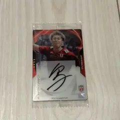 ファーストナンバー 新井場徹 サイン入りカード 01/30 鹿島