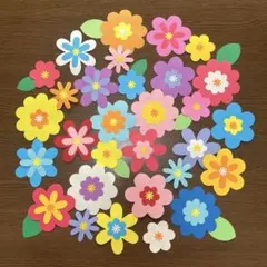 お花 30枚 春 壁面飾り