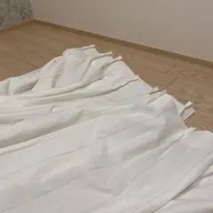 ニトリの遮熱・遮像レースカーテン　マロック 100X176 2枚組