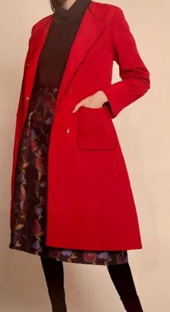 ハナエモリ　アルマンローズ　スプリングコート　38サイズ