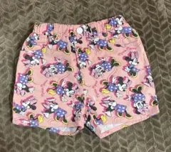 ミニーマウス プリント デニム半ズボン130