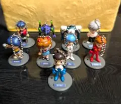 エヴァンゲリオン レトロ・ミニフィギュアキーホルダー5点セット(新品