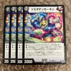 ツミタテンカーネン 4枚