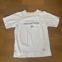 難あり　快晴堂　Tシャツ　半袖　白のサムネイル