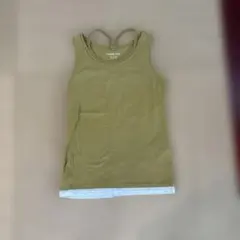Cinema Club タンクトップ カーキ Mサイズ