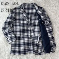 BLACK LABEL CRESTBRIDGE テーラードジャケット チェック