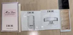 Dior ディオール　サンプル　4点セット