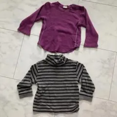 ワッフルトレーナー　ハイネック　ユニクロ　ムージョンジョン　ブランシェス