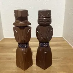 伝統工芸品　アイヌの木彫り人形