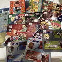 甲虫王者ムシキング シール まとめ売り 永谷園